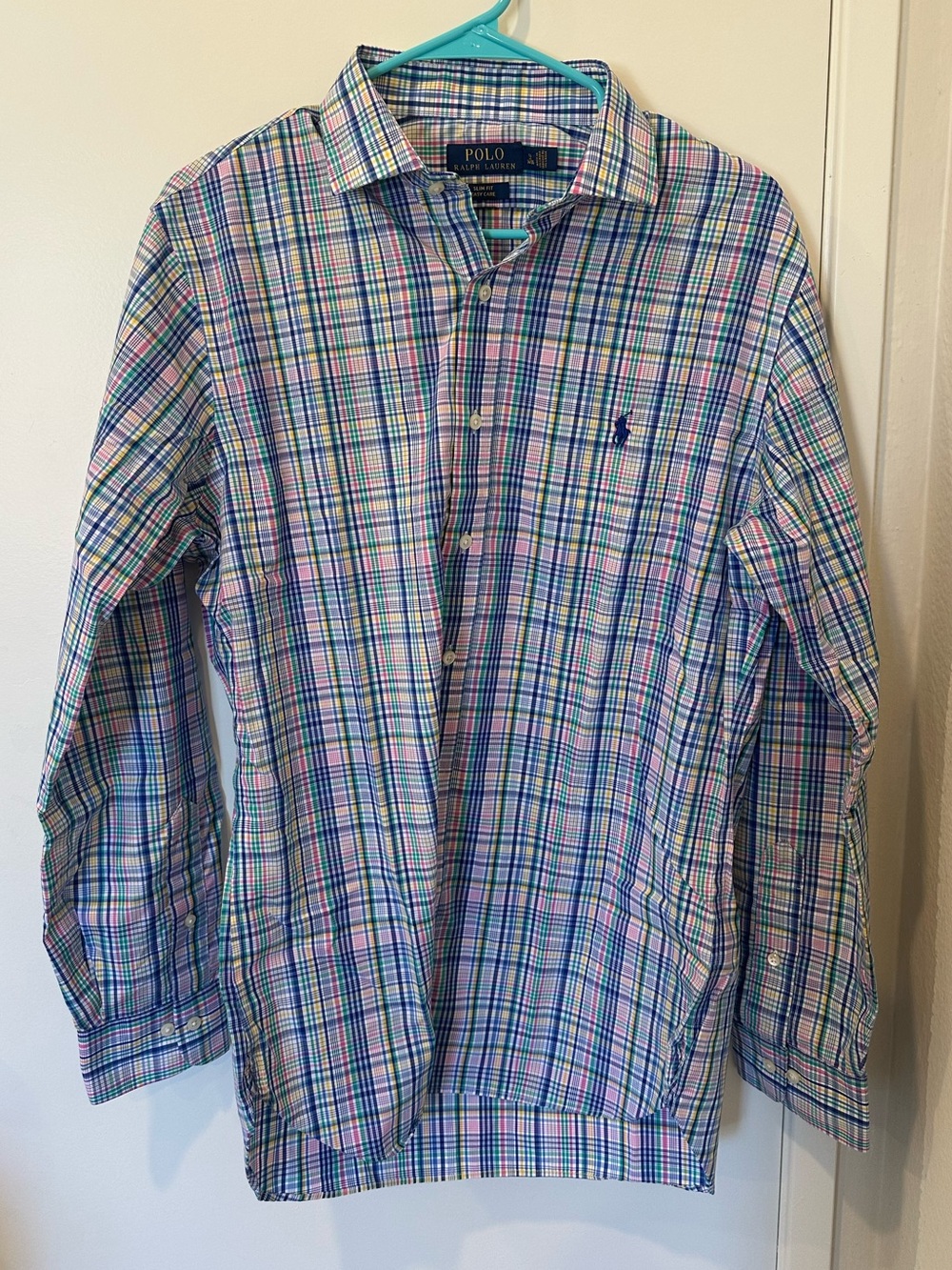 Polo by Ralph Lauren Men’s Plaid Button-Down Shirt - Multi Color